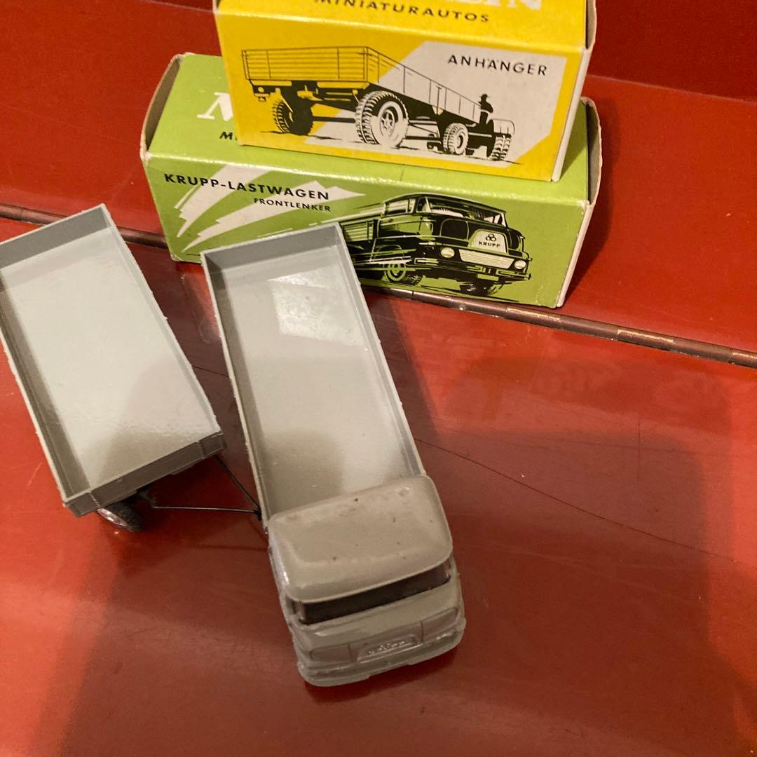 メルクリン、NO8034.8037 クルッ、ローリー、トレイラー　1950年代末