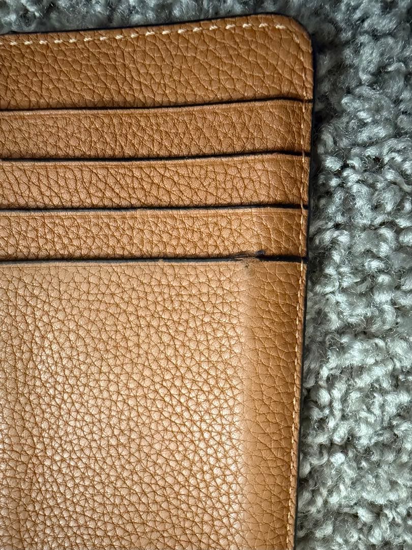 LOEWE フラグメントケース ブラウン/ベージュ