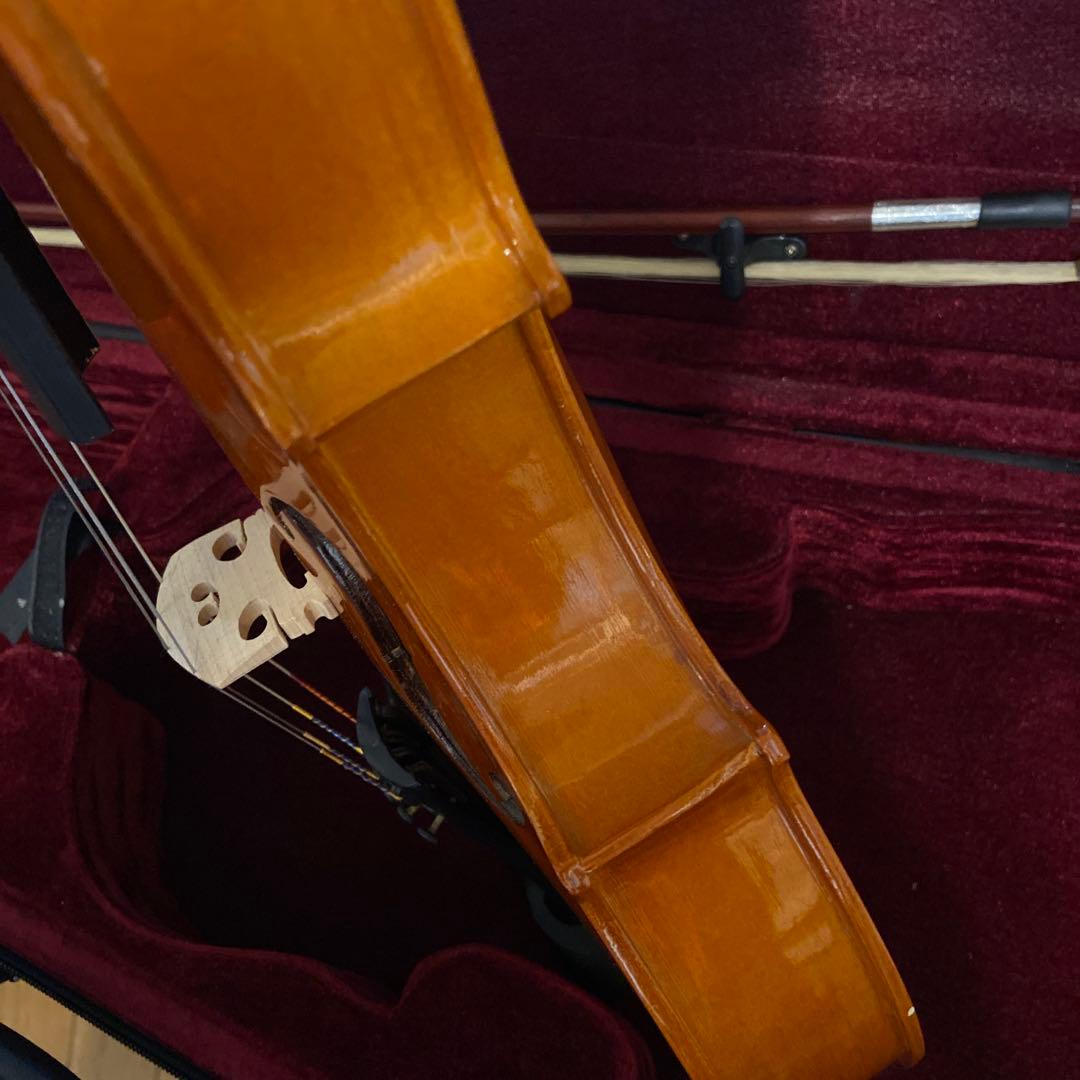 Primera PVA-80 ビオラ本体(弓、ケース付き)