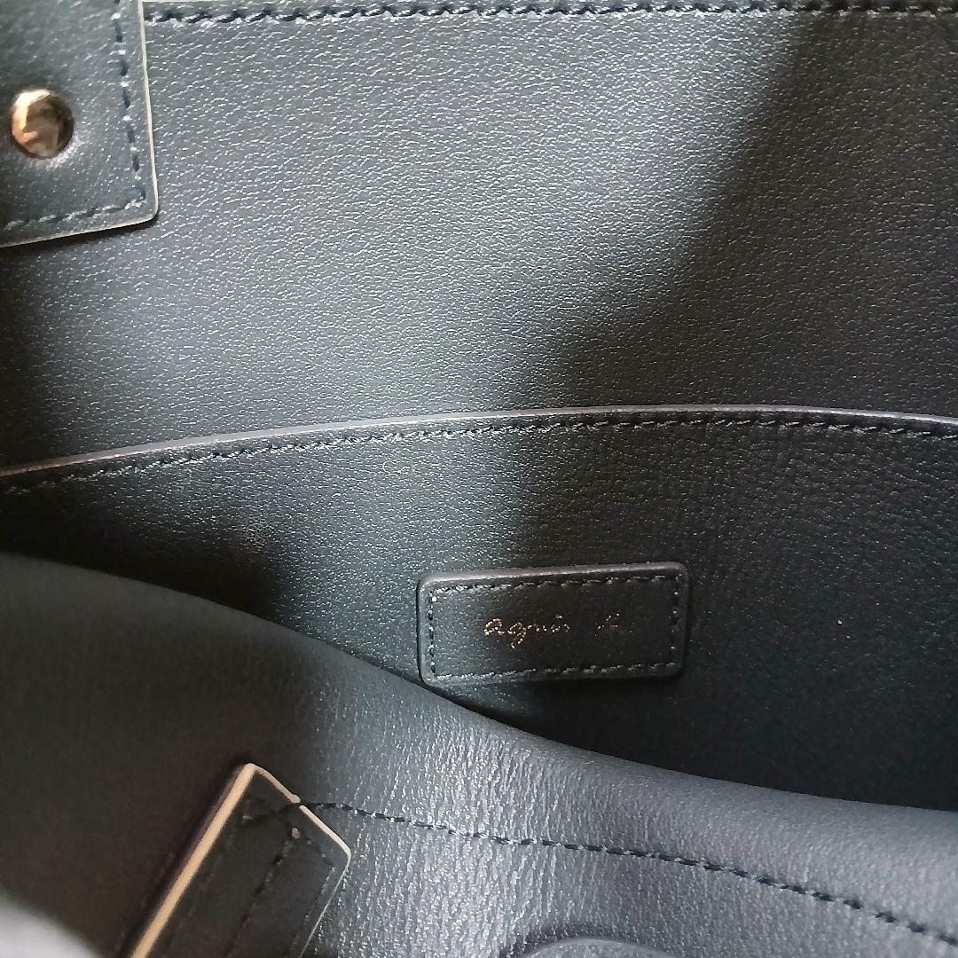 【極美品】【agnes b.】2wayトートバッグ PAS04Z－01ブラック