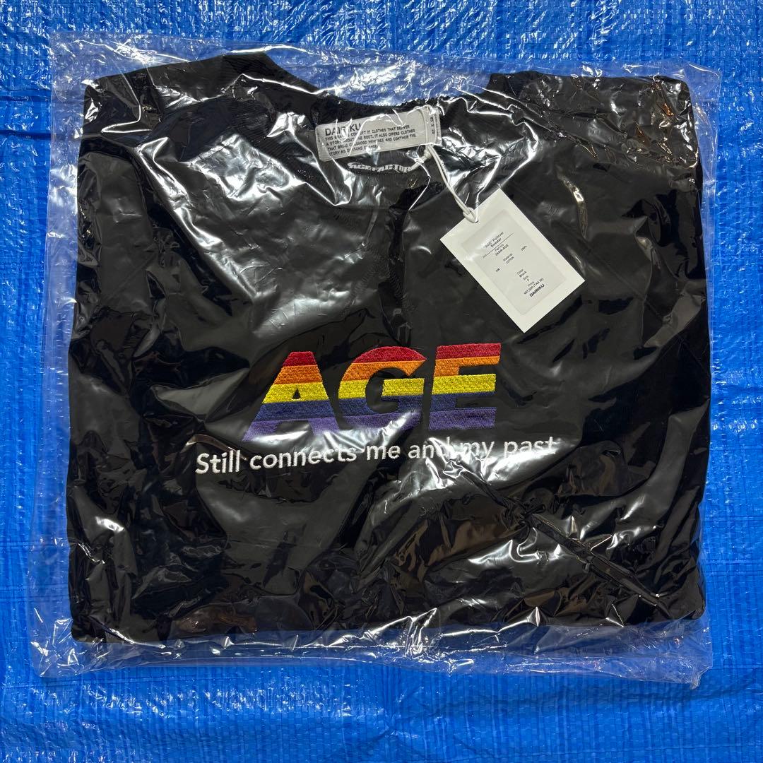 Age Factory スウェット Black