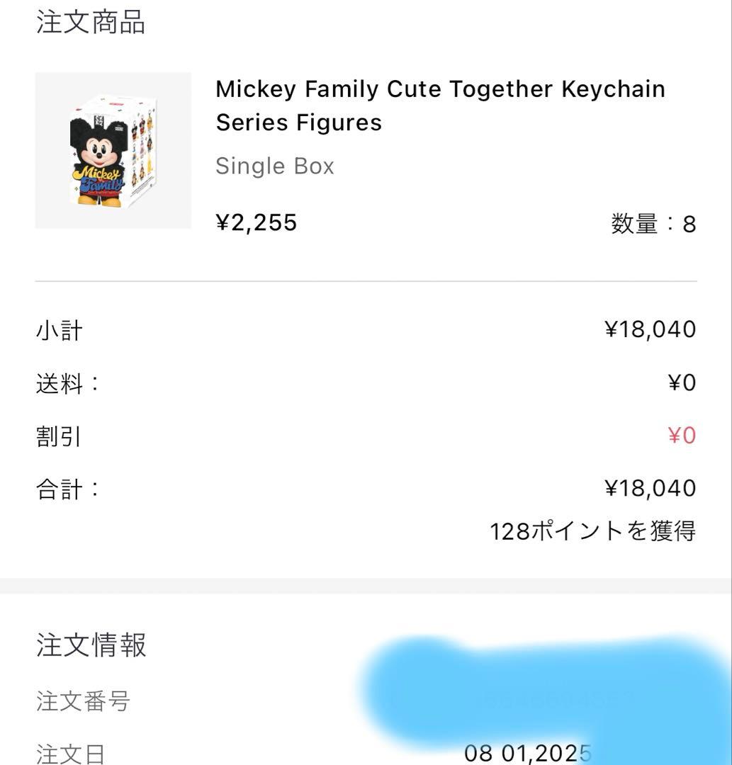 POP MART ミッキーファミリー 5点セット