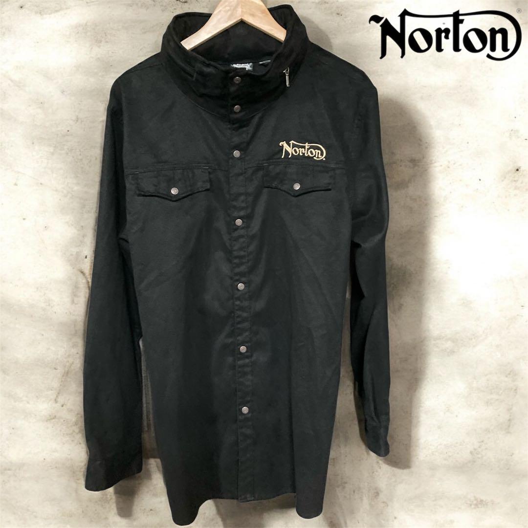 ✨めちゃカッコイイ✨美品 Norton フェイクスエード XXL ライトアウター