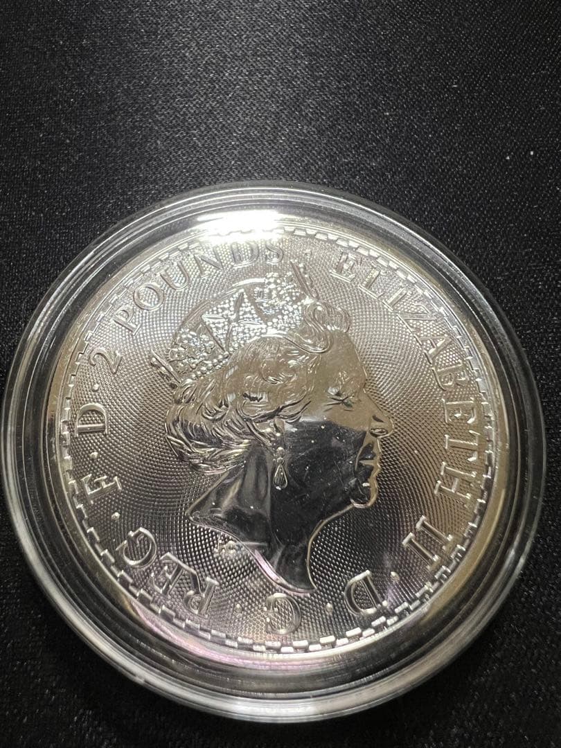 2022年 ブリタニア 1オンス銀貨 管理番号50 - メルカリ