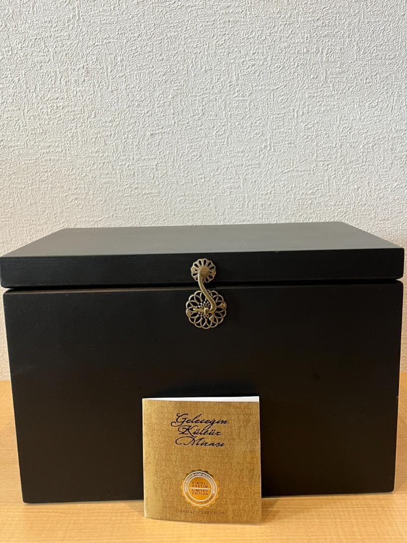 超美品】トルコ 金彩 エナメル彩 ボウル 花瓶 フラワーベース