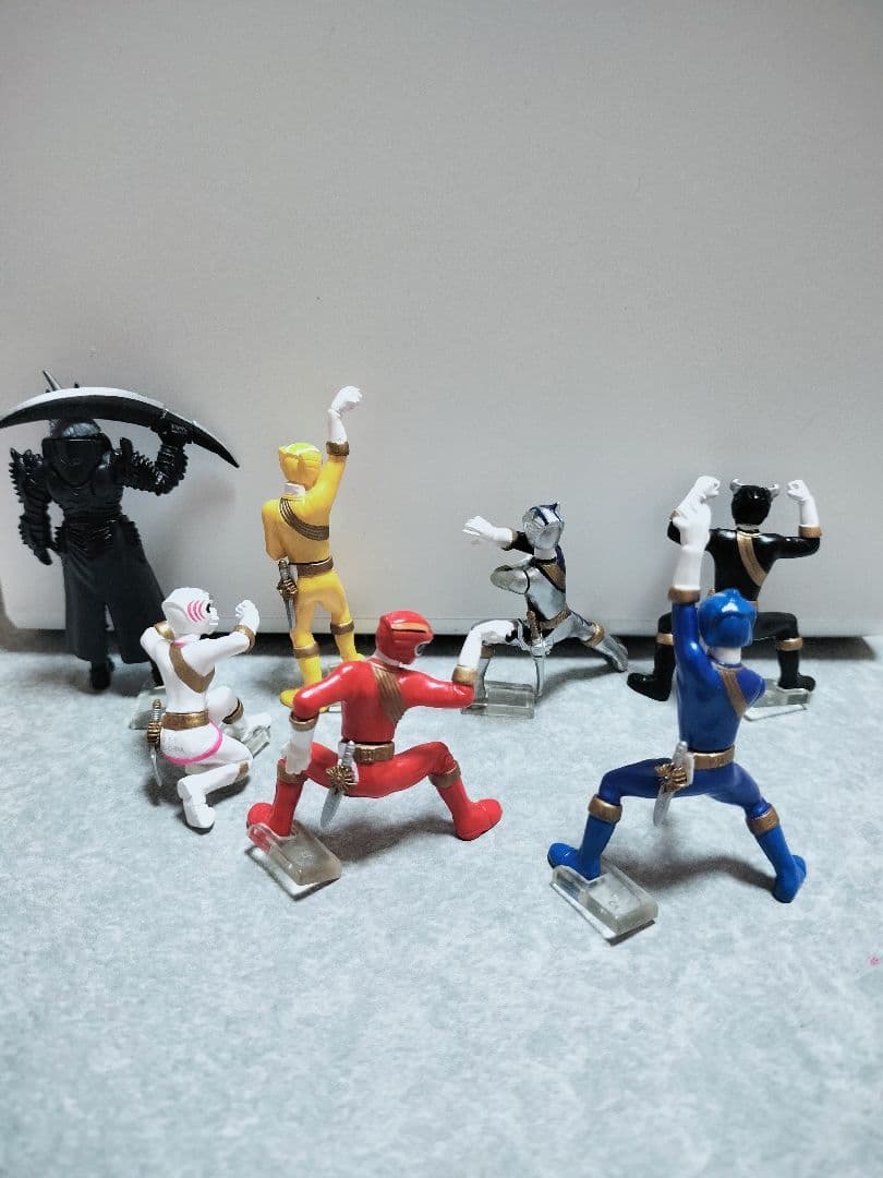 百獣戦隊ガオレンジャーキャラエッグガオレンジャー7体セット