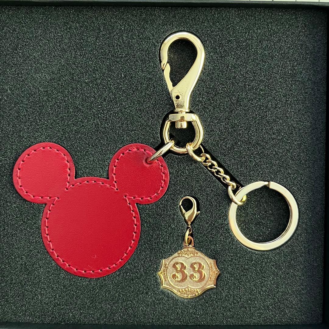 東京ディズニーランド Club33 限定 ミッキーマウス キーホルダー