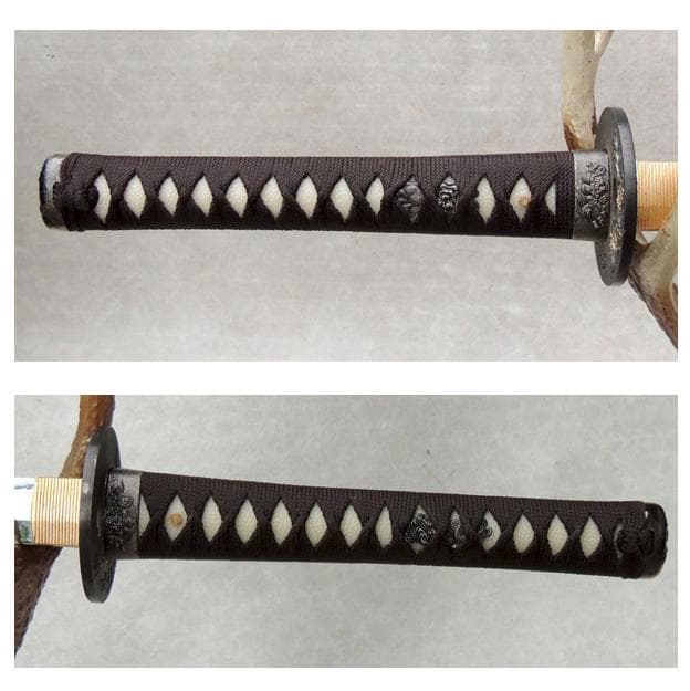 ★ 日本刀大刀　模造刀 唐獅子牡丹 ★ 金属製　武具 刀装具 居合刀