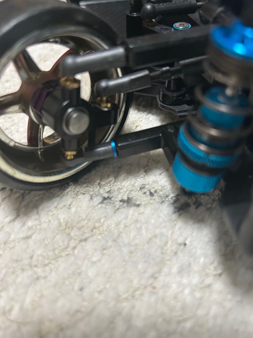 パープル ドリフトカー カーボンファイバー