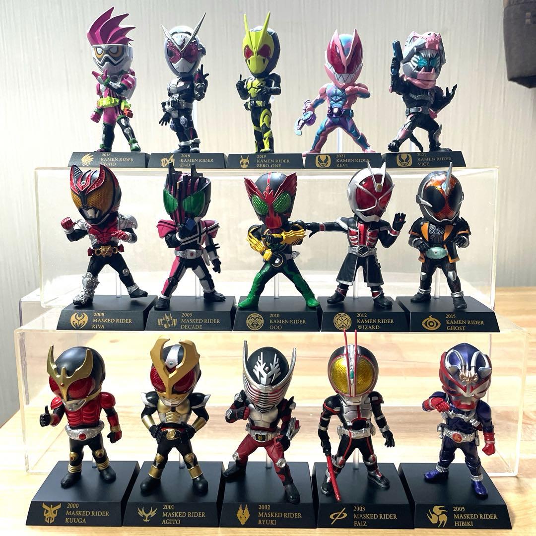 仮面ライダー 一番くじ 50th anniversary ディフォルメクス15体 - メルカリ
