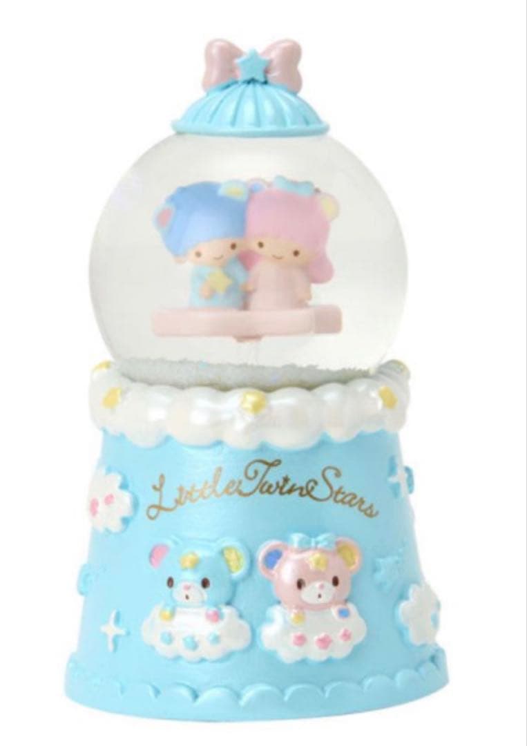 サンリオ リトルツインスターズ キキララ スノーグローブ 2025 パフポフ