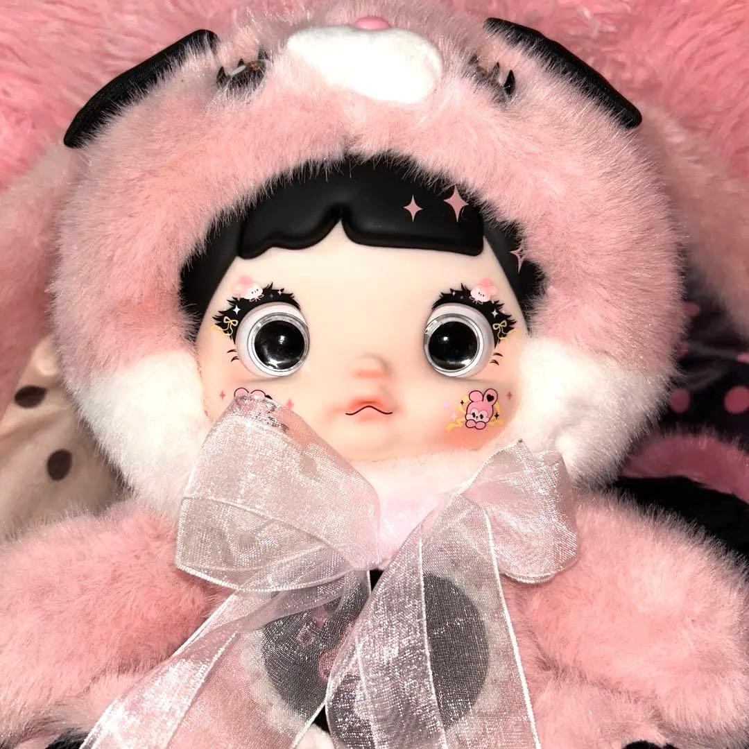 【Nommi】森のきのこ ピンク400% マッシュルームキャップ