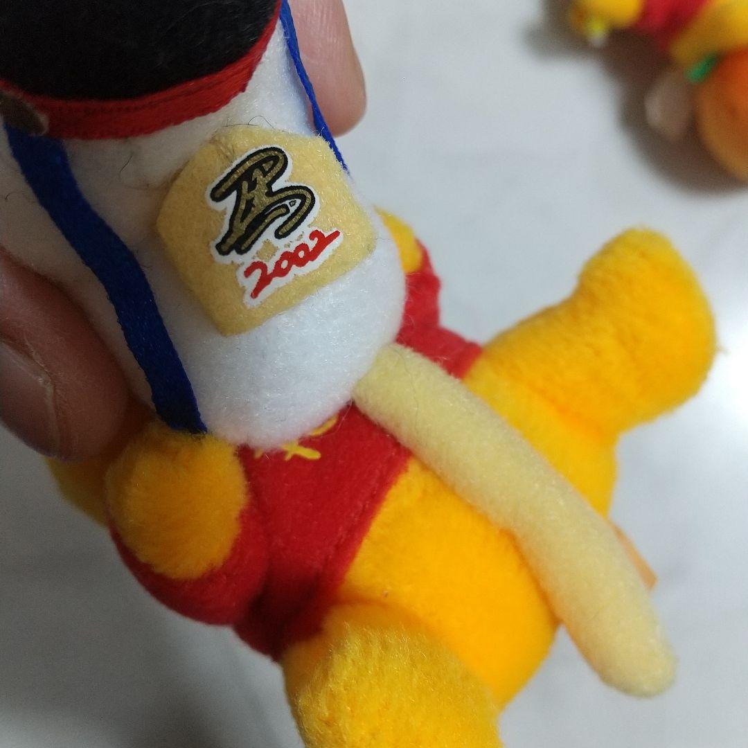 美品　ディズニーストア　2002　干支　午年　プーさん　マスコット