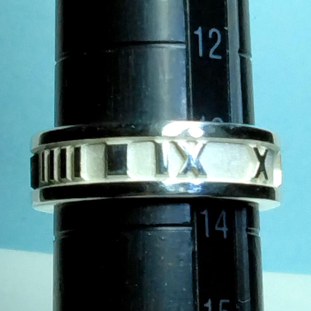 ティファニーアトラスリング 13.5号　新品仕上げ　ほぼ無傷未使用に近い