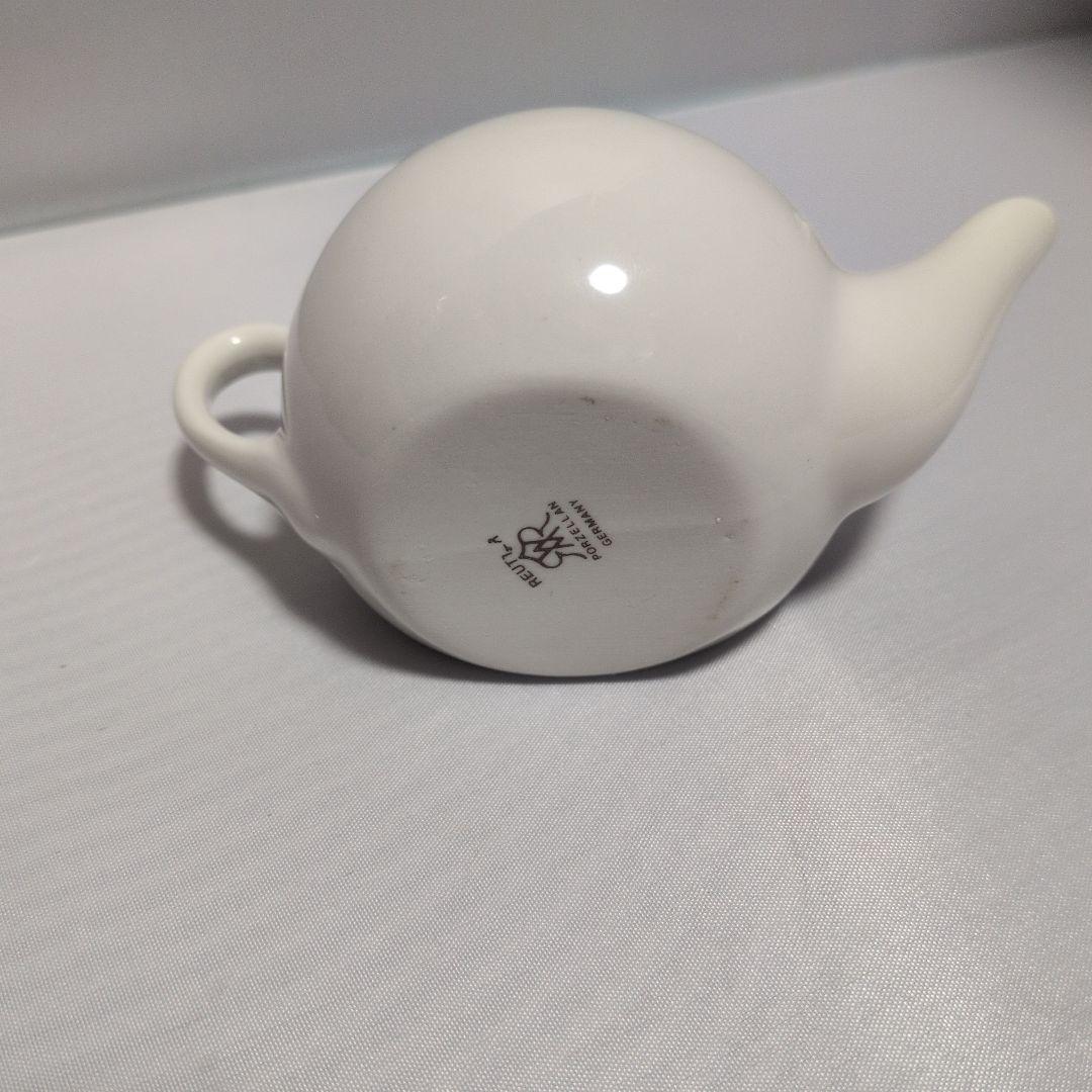 ドイツ製 ロイターポーセリン ミニチュア ポット ティーカップ