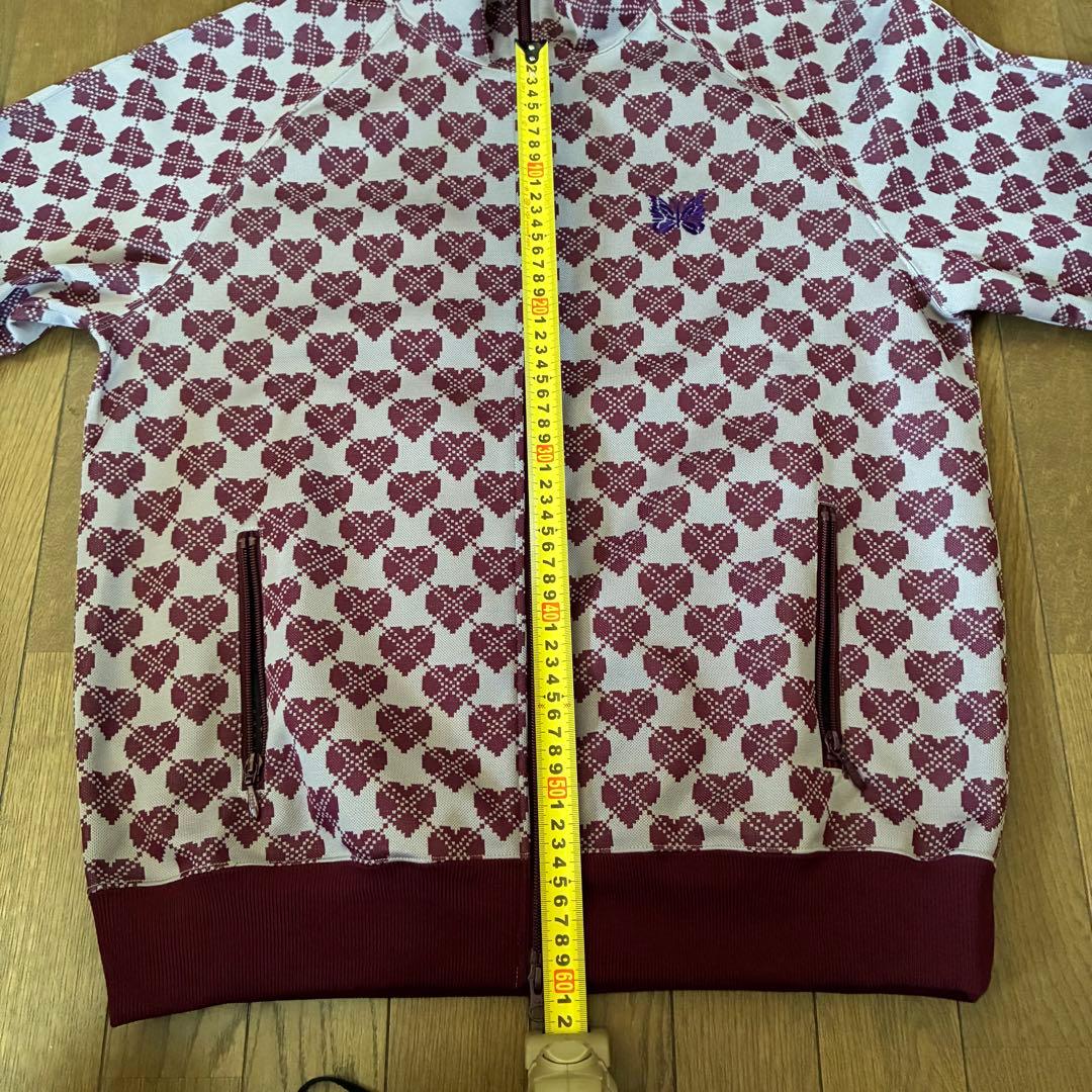 Needles トラックジャケット トラックパンツ セットアップ 総柄 ハート