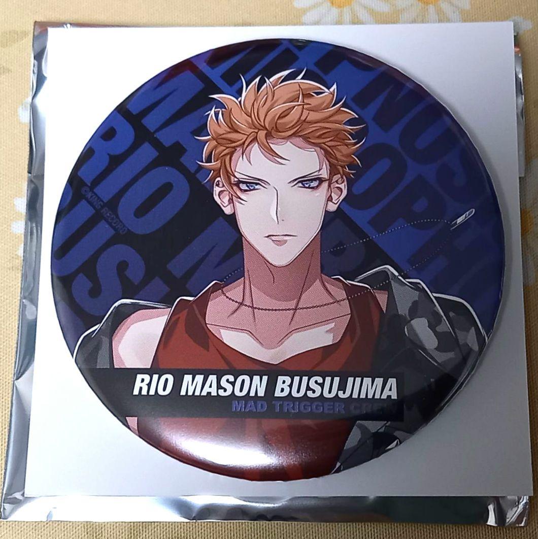 ヒプノシスマイク 缶バッジ ファンミ 毒島メイソン理鶯 ヨコハマ