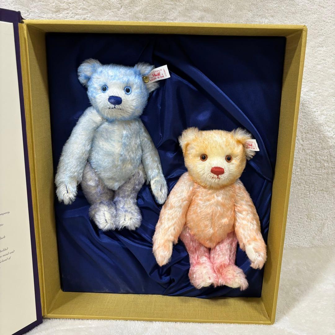 希少 シュタイフ ティディベア Hello 2000 Good-Bye 1999