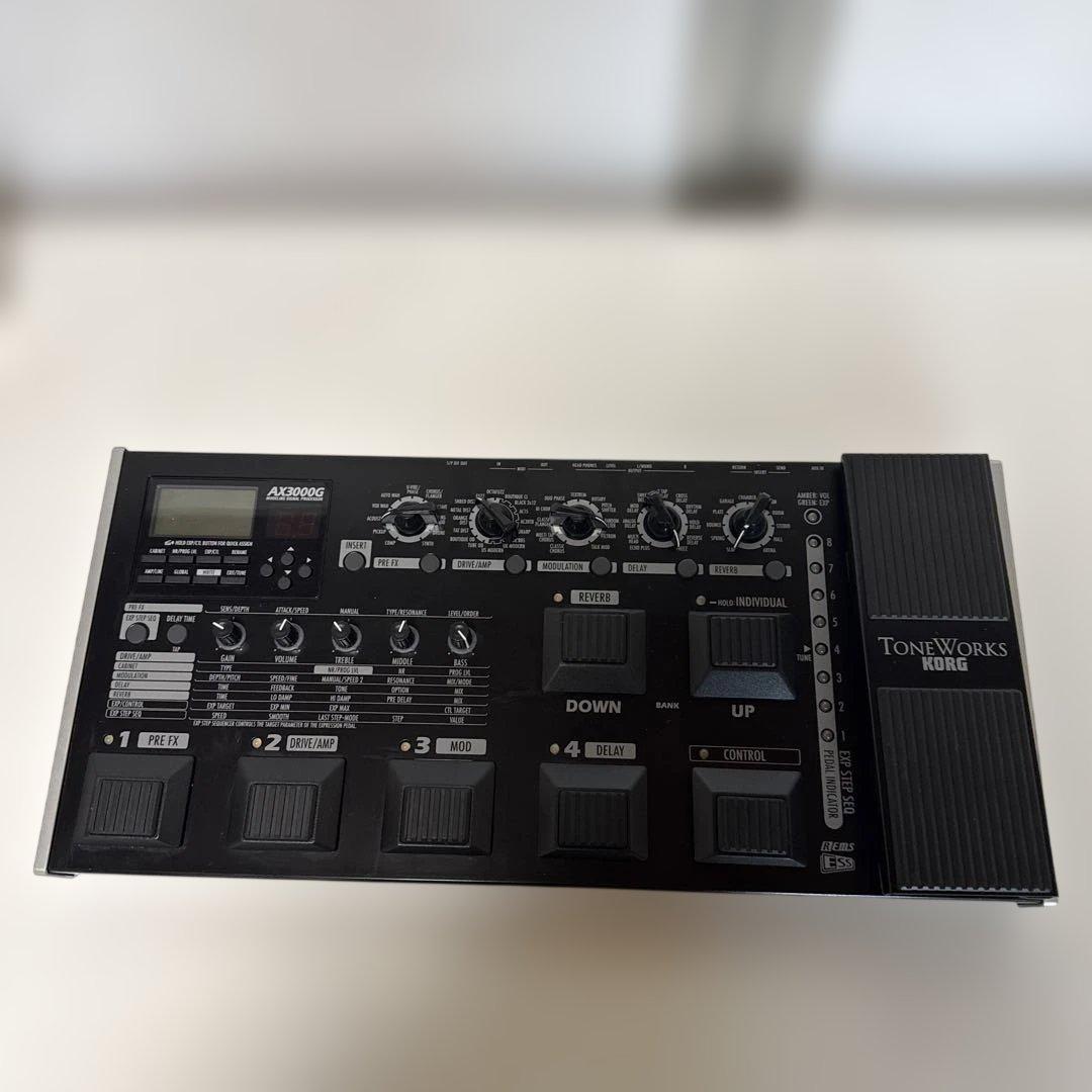 KORG AX3000G マルチエフェクター - メルカリ