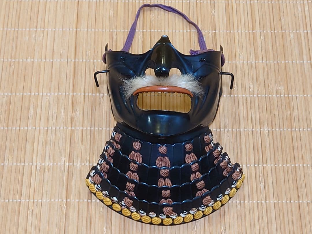 ★★送料無料☆丸武産業製☆光忍☆橙糸威伊予素懸二枚胴具足☆等身大☆鎧兜・甲冑★★