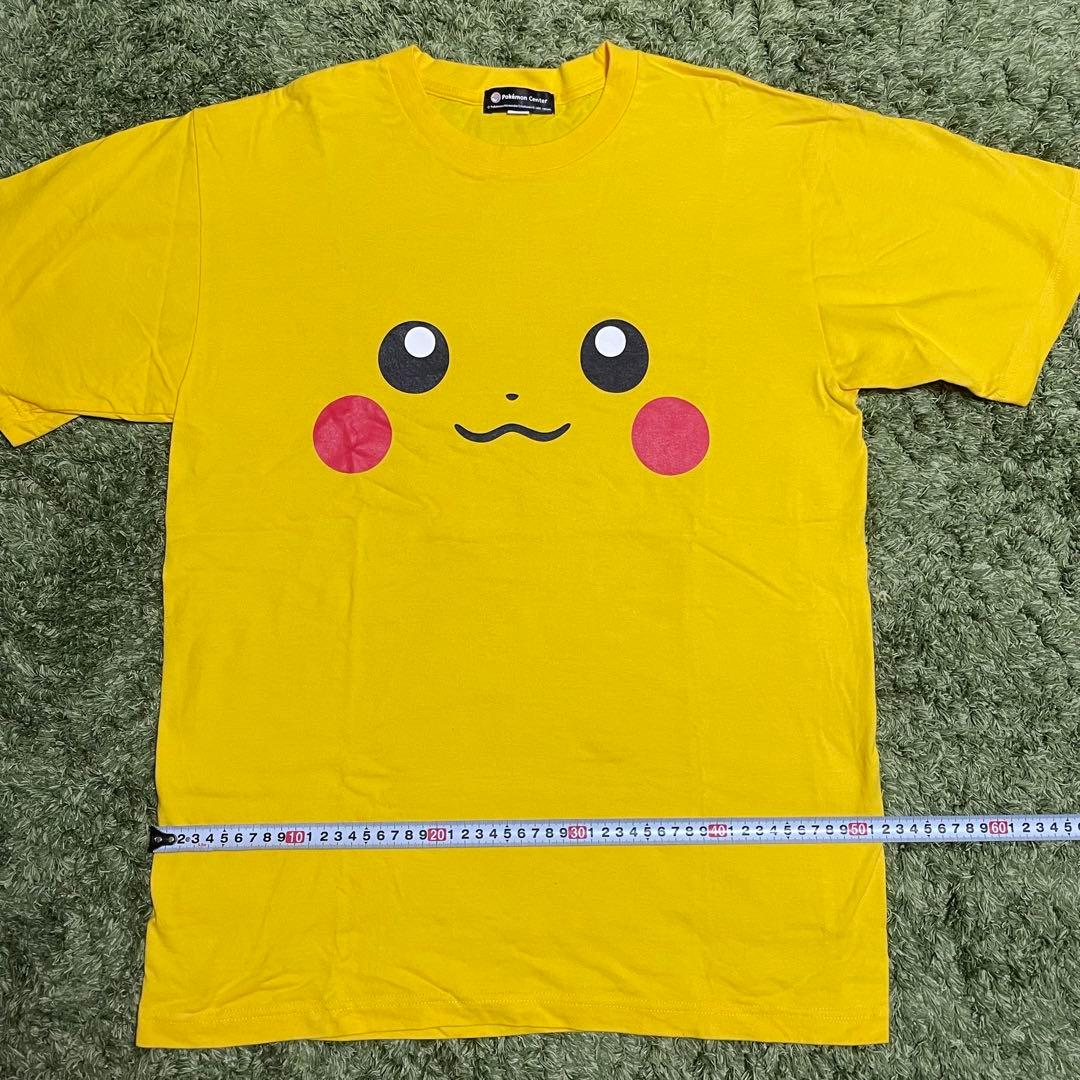 ピカチュウ Tシャツ ポケモンセンター ビッグサイズ 大きいサイズ 顔T