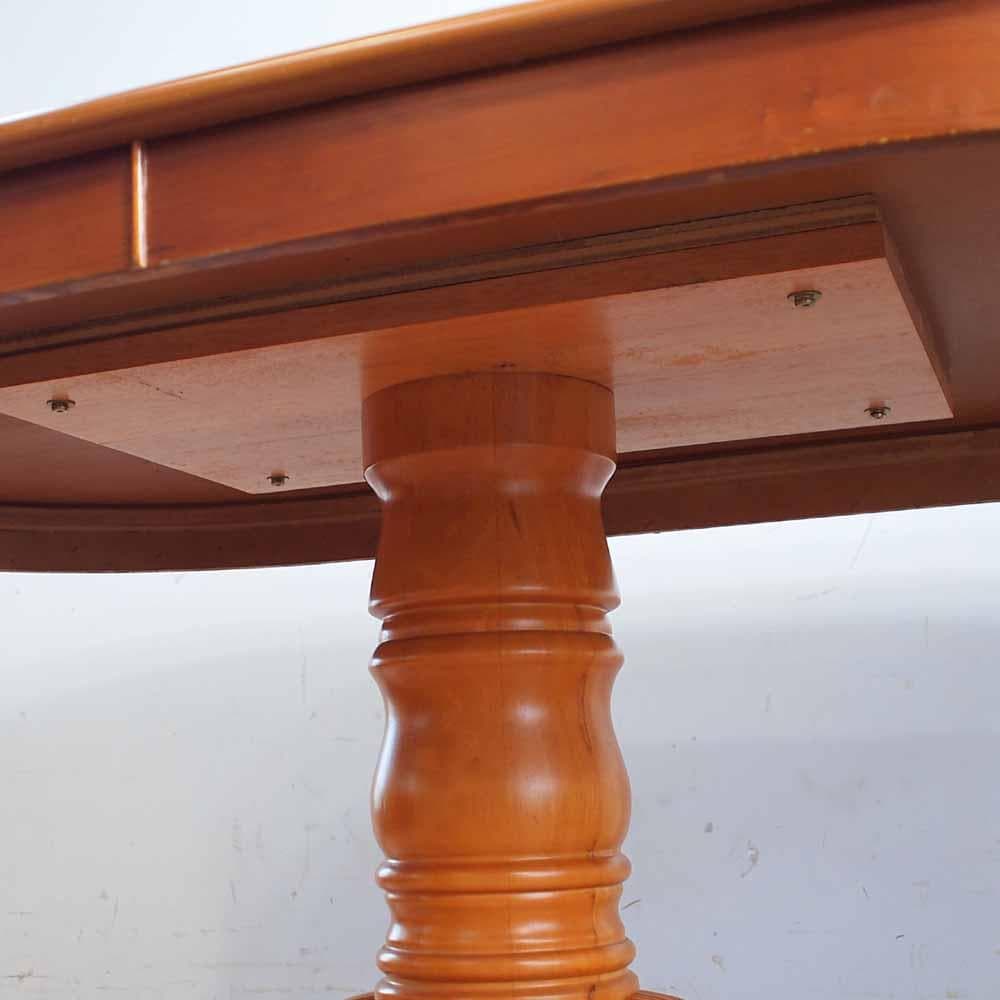 イタリアンクラシック 象嵌細工 ダイニングテーブル 楕円 クラシカル