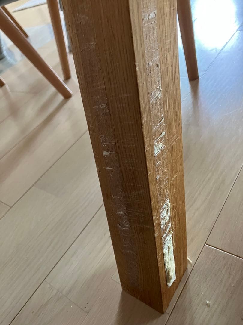 （商品説明必読です）ウニコ unico エレムト　ダイニングテーブル140㎝