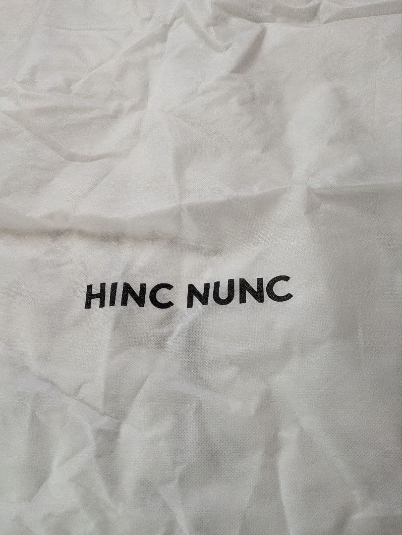 HINC NUNC ヒンクヌンク　レザーバッグ