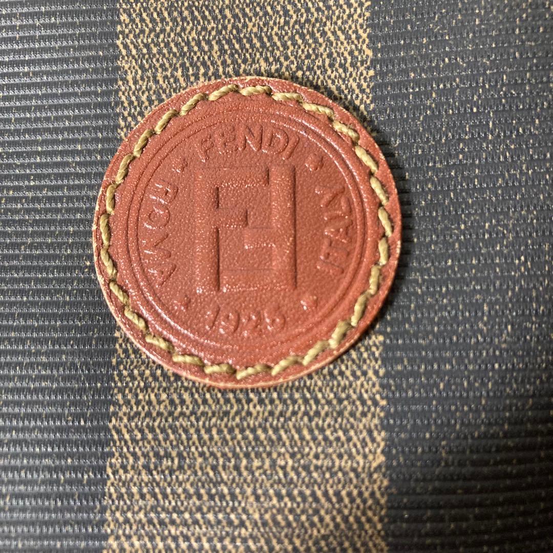 MONOTOWN FENDI ハンドバッグ ストライプ ボストン