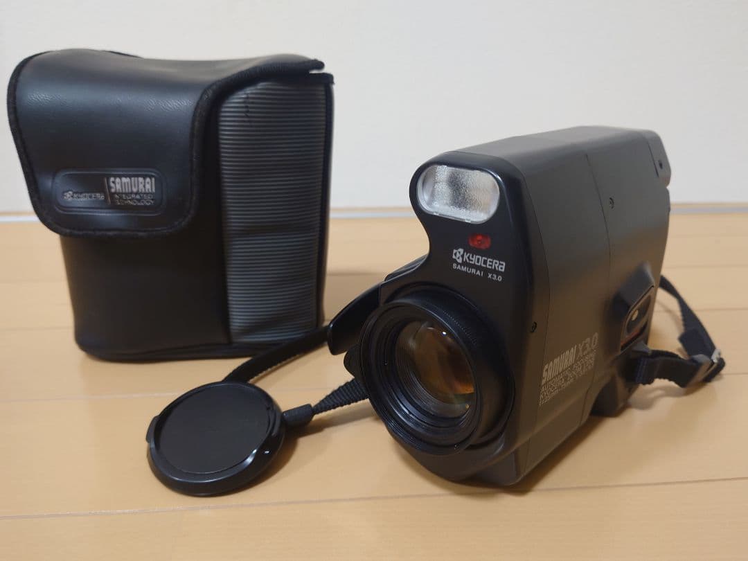 KYOCERA SAMURAI X3.0 ズームフィルムカメラ ケース付き