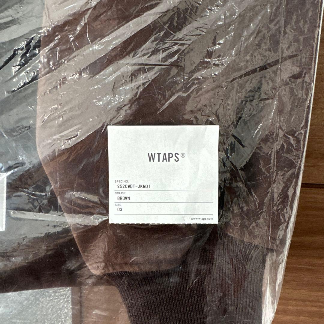 25AW WTAPS CHIEF JACKET SYNTHETIC 茶　新品 L