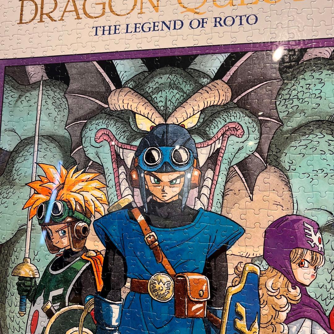 希少】ドラゴンクエストⅠ・Ⅱ ロトの勇者たち ジグソーパズル 1000ピース