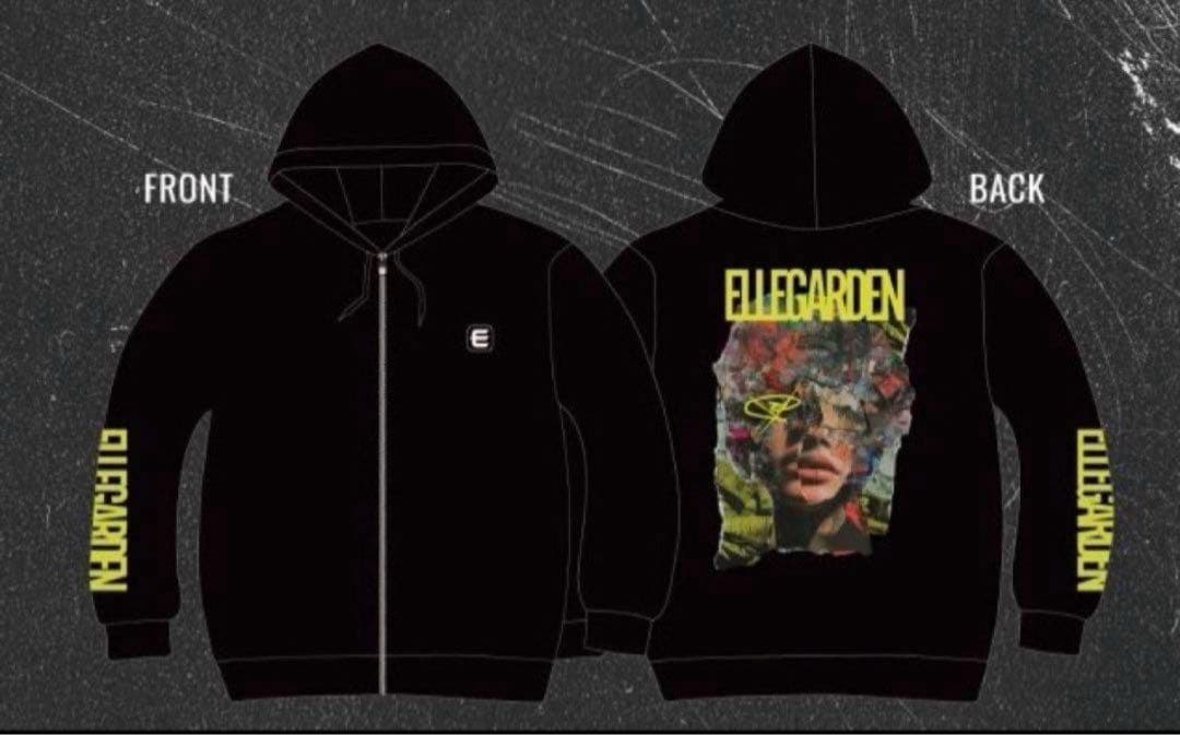 ELLEGARDEN アジアツアー　限定パーカーXL ELLEGARDEN エルレガーデン アジアツアー限定パーカー Mサイズ