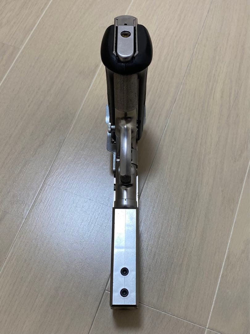 WA 製 コルト コンバットコマンダー シルバーモデル 固定スライド ジャンク品