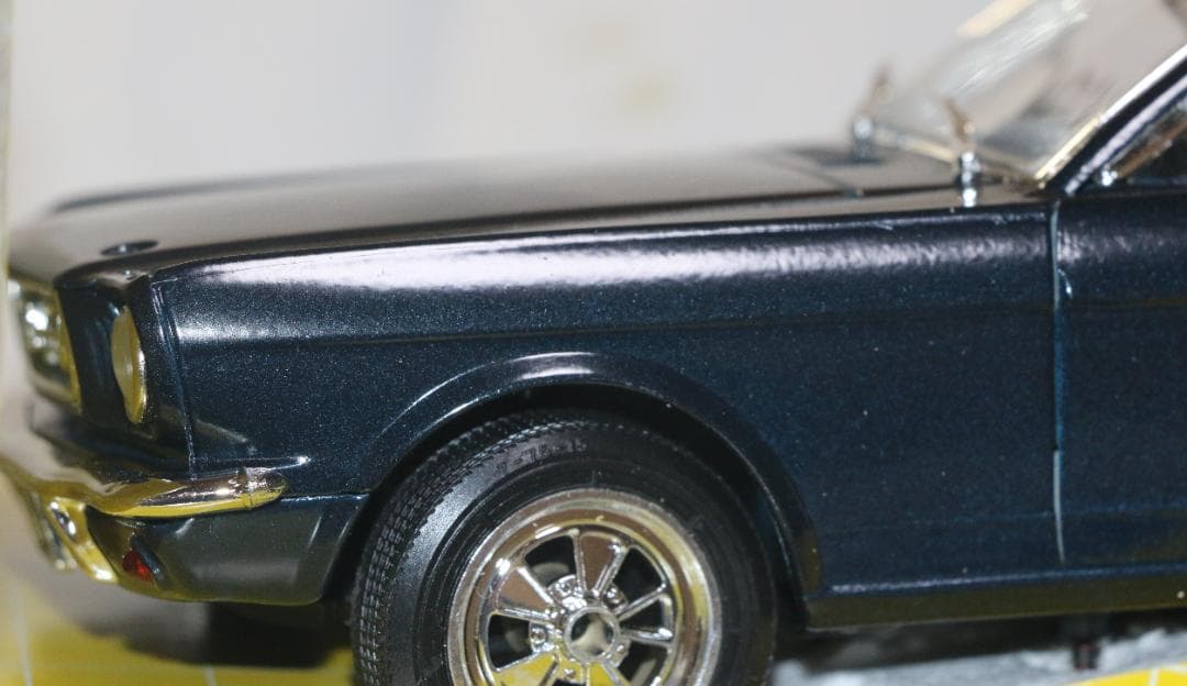 貴重　JOUEFエボリューション製 フォード・ムスタング350GT　紺１／１８