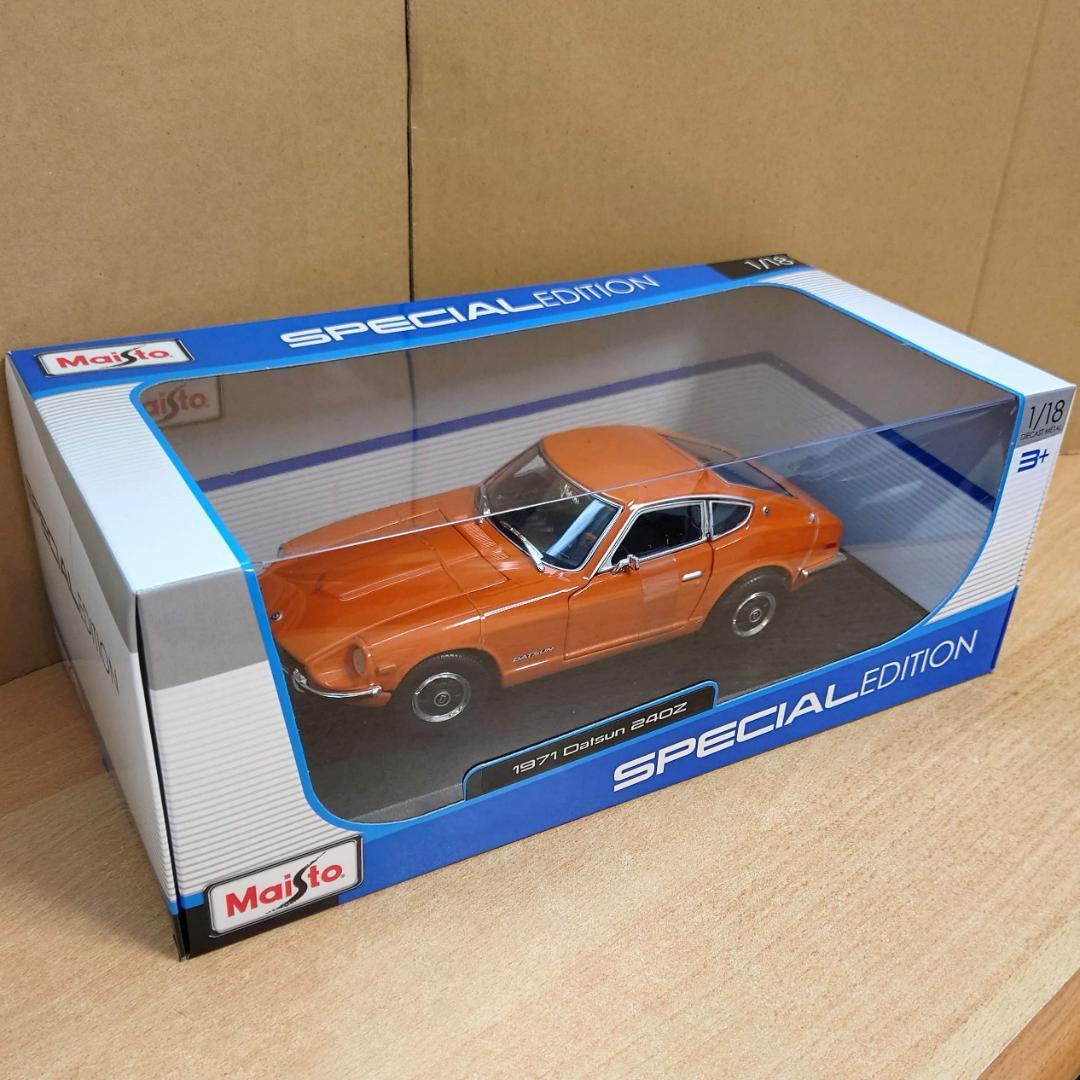 1/18 日産（ダットサン）フェアレディ240Z オレンジ 1971 マイスト製