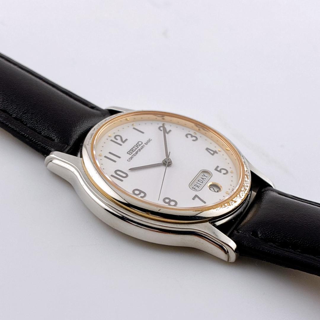 【希少/電池交換済】SEIKO　SPIRIT CONTEMPORARYBASIC