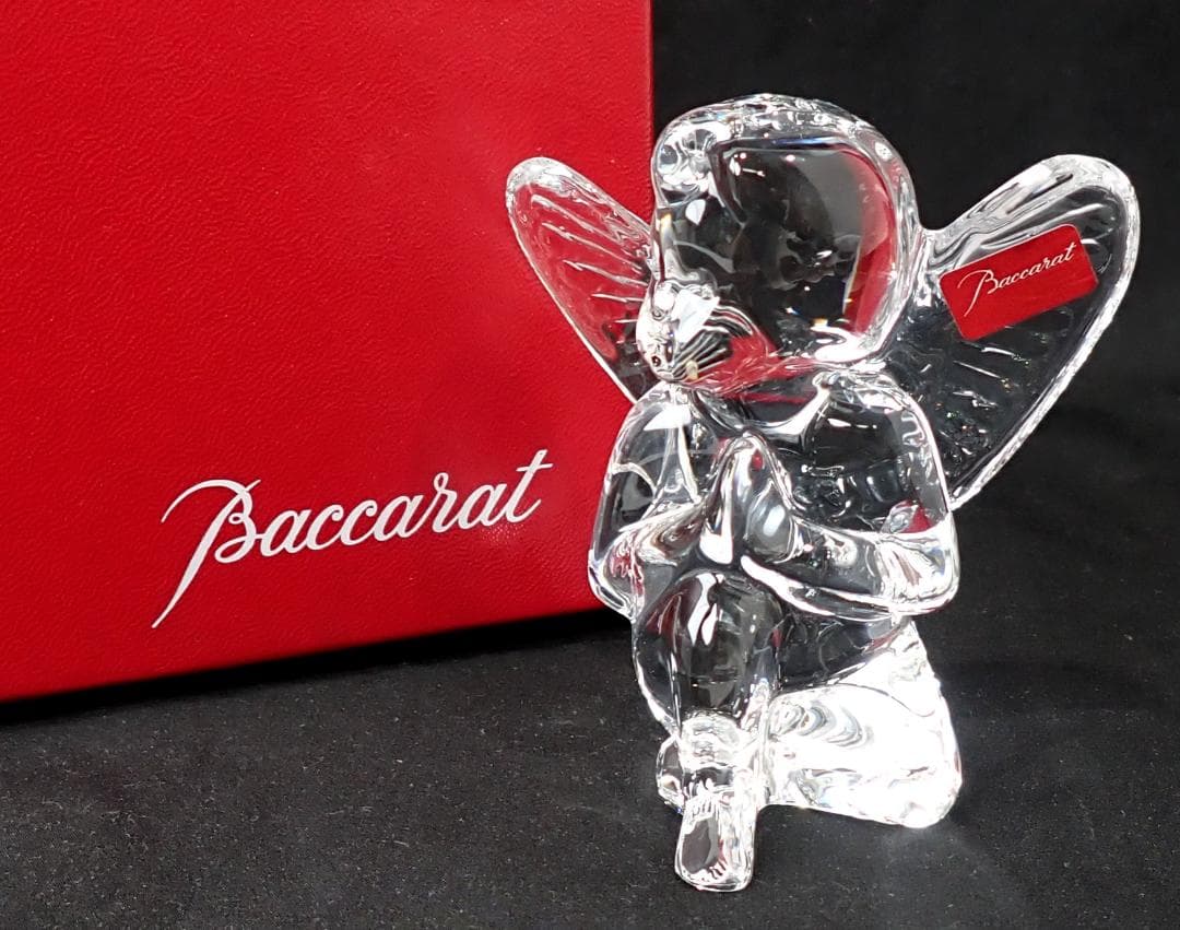 Baccarat バカラ 天使の置物 バカラ Baccarat 置物 天使 エンジェル