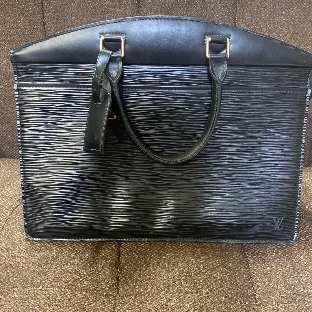 Louis Vuitton ビジネスバッグ ブラック エピレザー - メルカリ