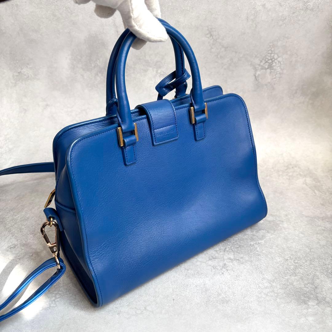 美品 SAINT LAURENT PARIS カバス 2way ハンドバッグ