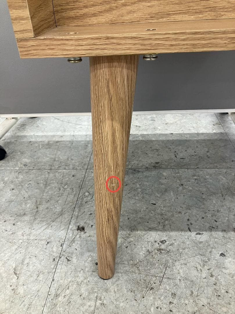 ニトリ デスク ブラウン