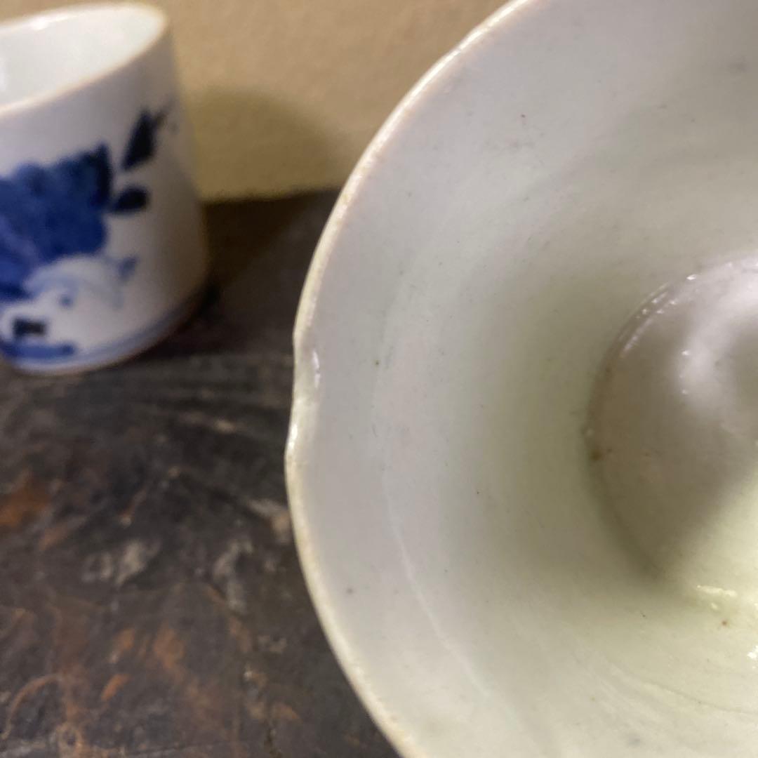 江戸時代古伊万里蕎麦猪口5個セットS