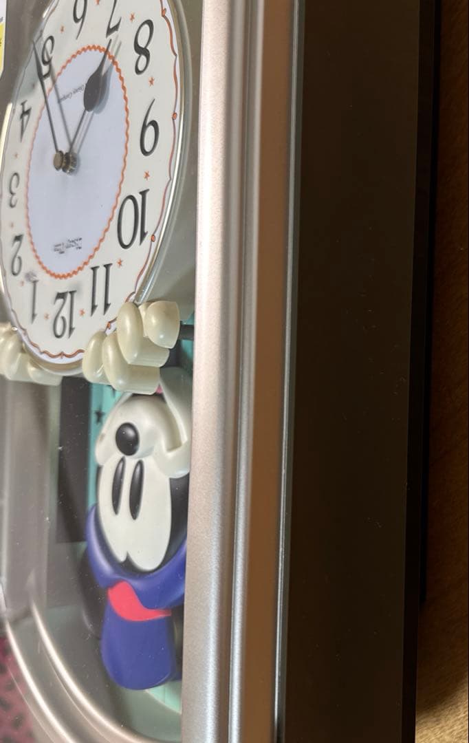 【ジャンク品】ディズニーからくりメロディ時計　壁掛時計　FW505L