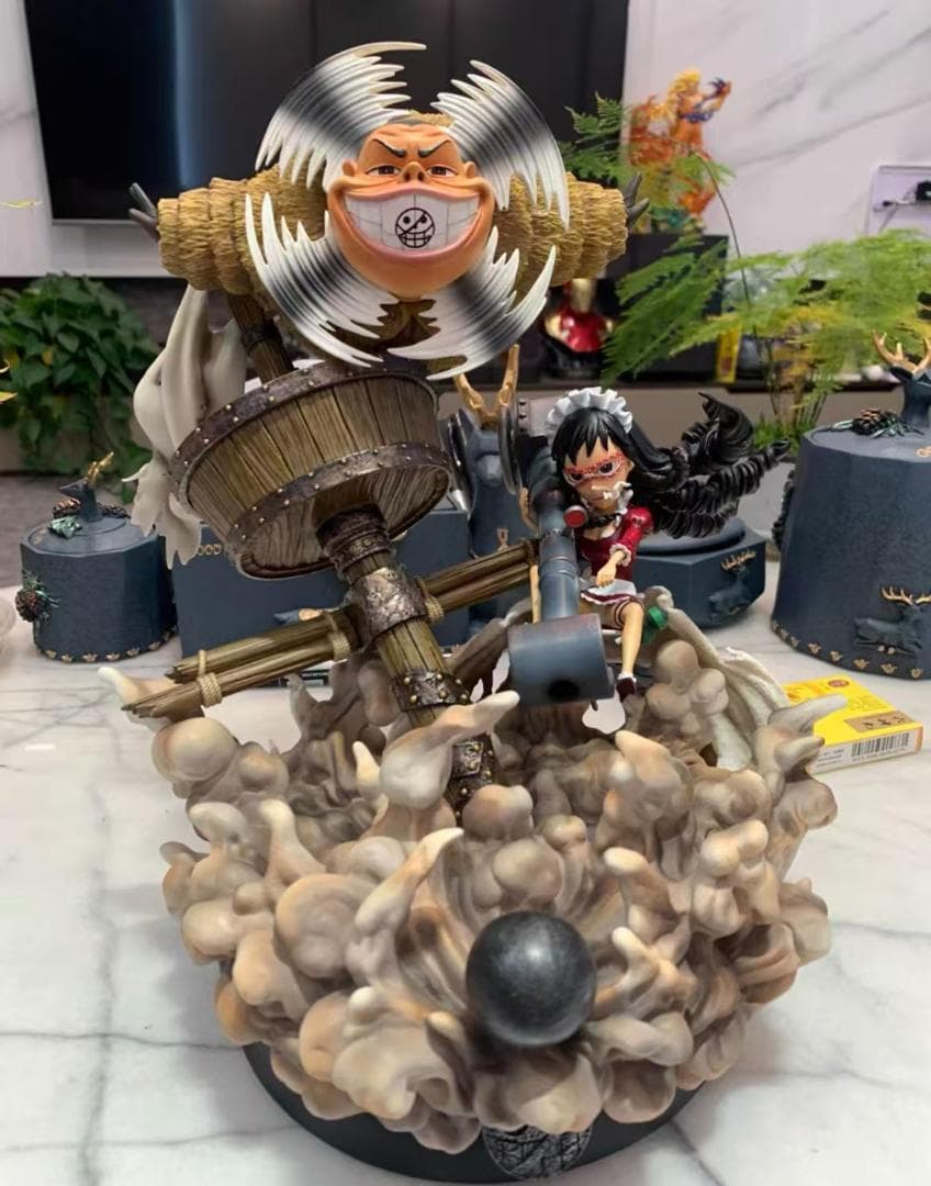 ワンピース LBS Baby5 バッファロー ガレージキット ガレキ スタチュー