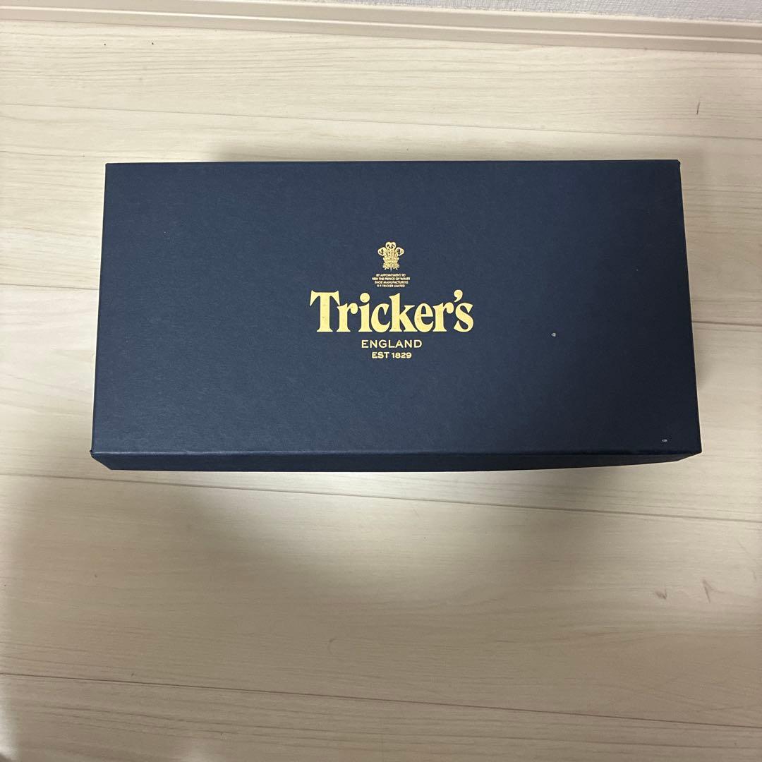 トリッカーズ　ロバート　プレーントゥ　グレインレザー　ブラウン　UK6.0