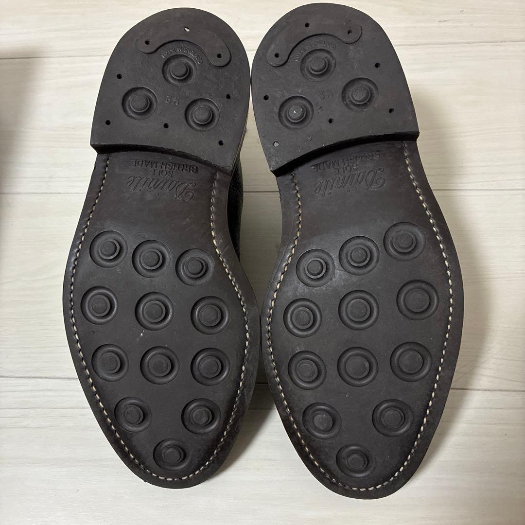 トリッカーズ　ロバート　プレーントゥ　グレインレザー　ブラウン　UK6.0