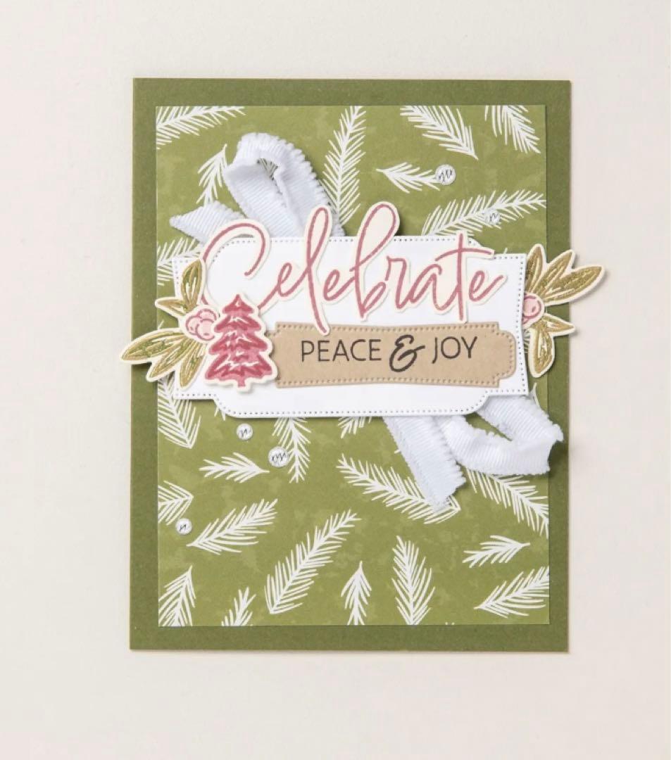 お値下げ1点限り♡未使用新作スタンピンアップ一年中大活躍スタンプ&ダイ