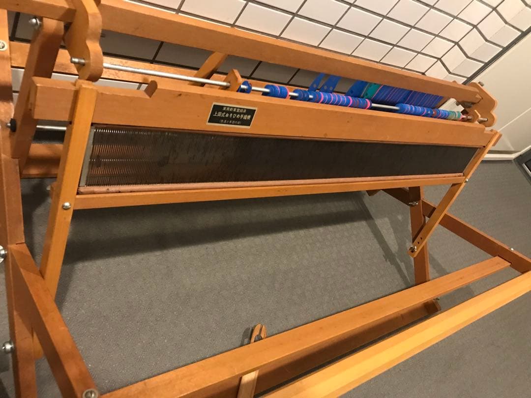 上田式 おりひめ手織機  筬幅80cm 織り機 手織り機　機織り機