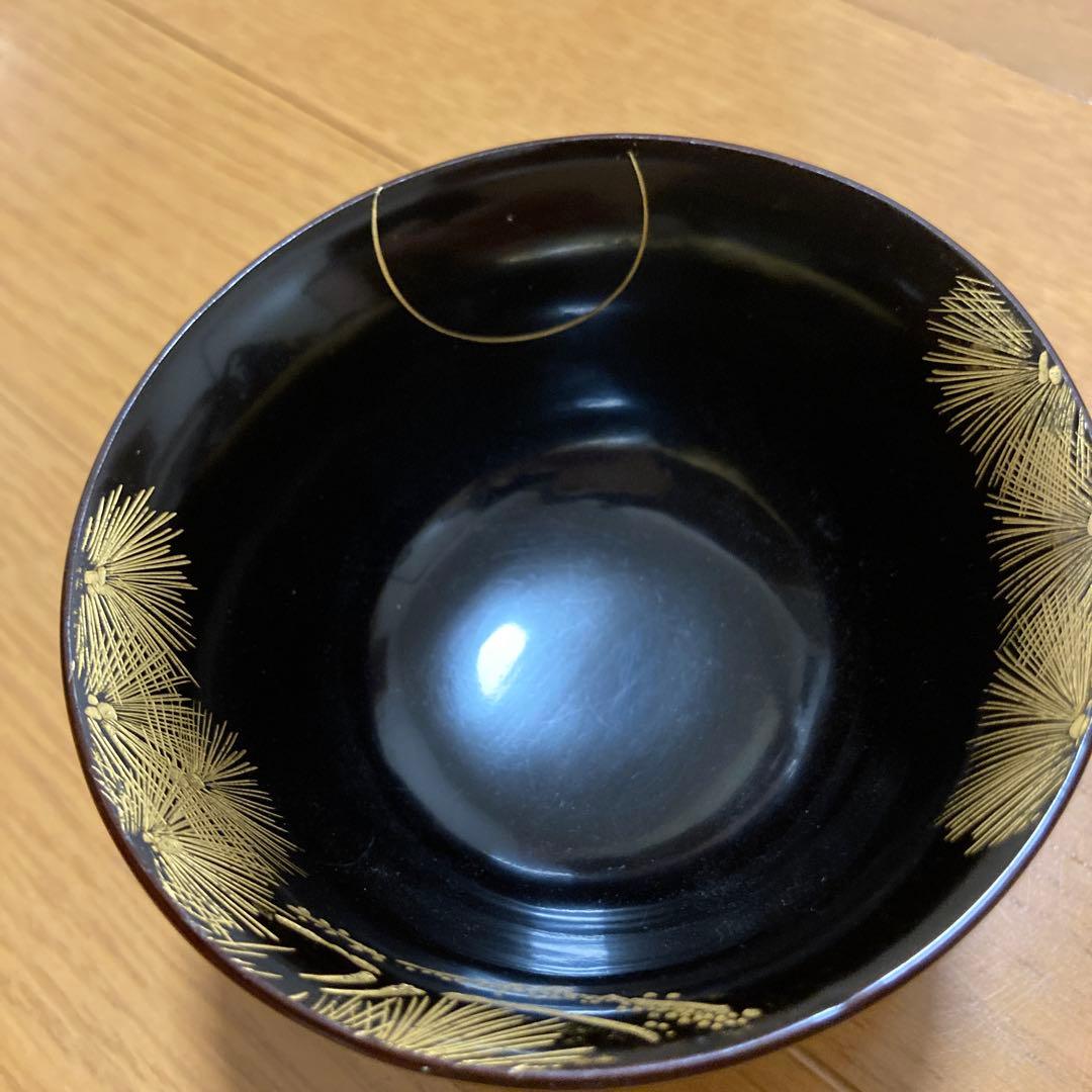 漆器 沈金 8客 輪島塗