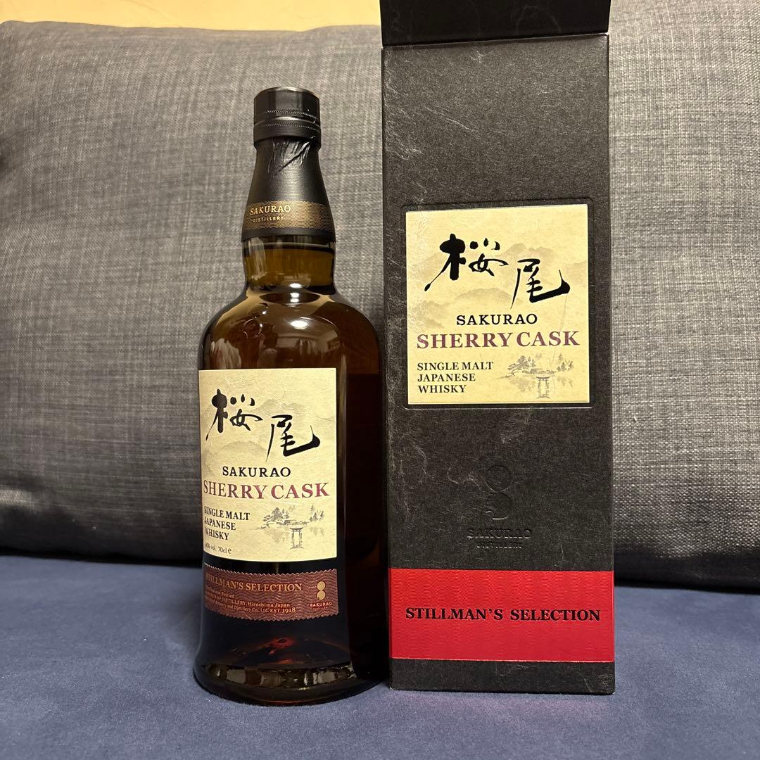ウイスキー SAKURAO SHERRY CASK 700ml 50% Sakurao Distillery Sherry Cask Single Malt Whisky 50% 700ml